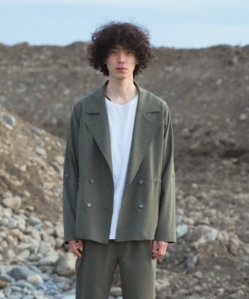 Iroquois（イロコイ）の「REFLAX WEATHER CLOTH JK（その他アウター・メンズ・ブラック/ベージュ/カーキ・1/2/3）」の21枚目の写真