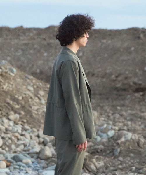 Iroquois（イロコイ）の「REFLAX WEATHER CLOTH JK（その他アウター・メンズ・ブラック/ベージュ/カーキ・1/2/3）」の22枚目の写真