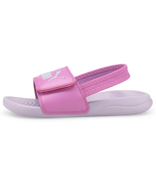 PUMA（プーマ）の「PUMA プーマ キッズ ポップキャット 20 バックストラップ サンダル 17-21cm（サンダル・キッズ・ブラック×ホワイト/ブルー/ピンク/ピンク系その他/オレンジ/ブルー系その他・18.5cm/19.0cm/17.0cm/21.0cm/17.5cm/20.0cm）」の4枚目の写真