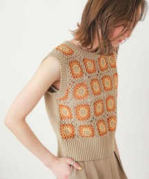 SENSE OF PLACE by URBAN RESEARCH | クロシェニットベスト(ベスト)