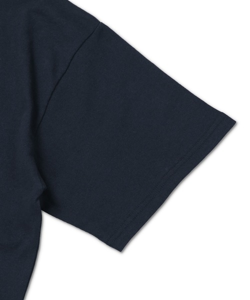 SPINNS（スピンズ）の「【ビッグシルエット】NETWORKロゴ ハーフジップTシャツ（Tシャツ/カットソー・メンズ・ネイビー/ホワイト×レッド/ホワイト×ネイビー/ブラック/グレー/グリーン・ONESIZE）」の15枚目の写真