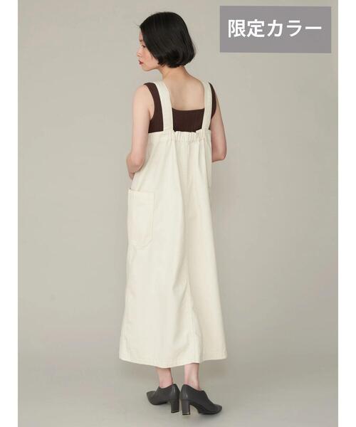 AMERICAN HOLIC（アメリカンホリック）の「チューブサロペットスカート（サロペット/オーバーオール・レディース・ホワイト/グレー/ワンウォッシュ・M/L）」の19枚目の写真