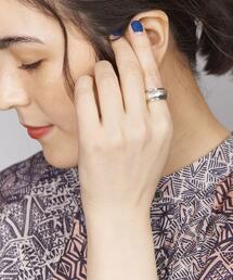 PHILIPPE AUDIBERT | 【別注】＜PHILIPPE AUDIBERT(フィリップオーディベール)＞ライン リング/シルバーカラー(リング)