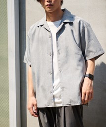 COLONY 2139 | ポリトロオープンカラー半袖シャツ / SETUP対応(シャツ/ブラウス)
