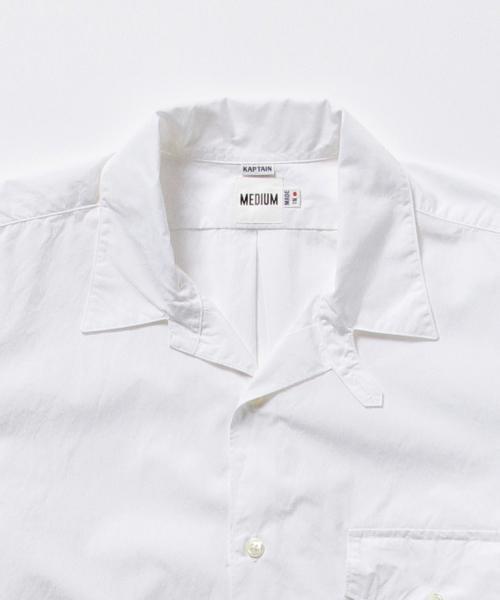 BEAMS PLUS(ビームスプラス)の「◎KAPTAIN SUNSHINE / サファリシャツ(シャツ/ブラウス・メンズ・ホワイト/オリーブ/ネイビー・SMALL/MEDIUM/LARGE)」の12枚目の写真