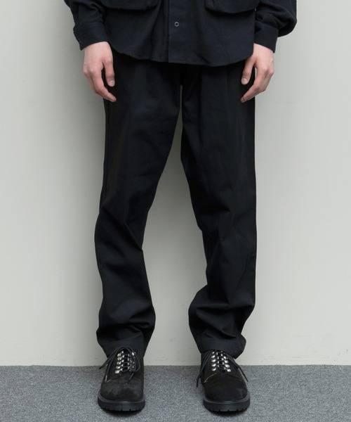 bal（バル）の「【2022秋冬】WASHED TWILL ELASTIC WAIST TROUSER（その他パンツ・メンズ・オフホワイト/ブラック/グリーン/ブラウン/チャコール・LARGE/MEDIUM/X-LARGE）」の2枚目の写真