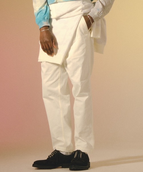 bal（バル）の「【2022秋冬】WASHED TWILL ELASTIC WAIST TROUSER（その他パンツ・メンズ・オフホワイト/ブラック/グリーン/ブラウン/チャコール・LARGE/MEDIUM/X-LARGE）」の12枚目の写真