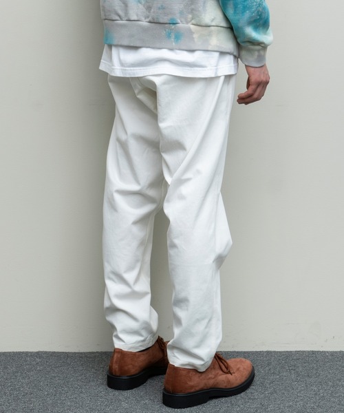 bal（バル）の「【2022秋冬】WASHED TWILL ELASTIC WAIST TROUSER（その他パンツ・メンズ・オフホワイト/ブラック/グリーン/ブラウン/チャコール・LARGE/MEDIUM/X-LARGE）」の6枚目の写真