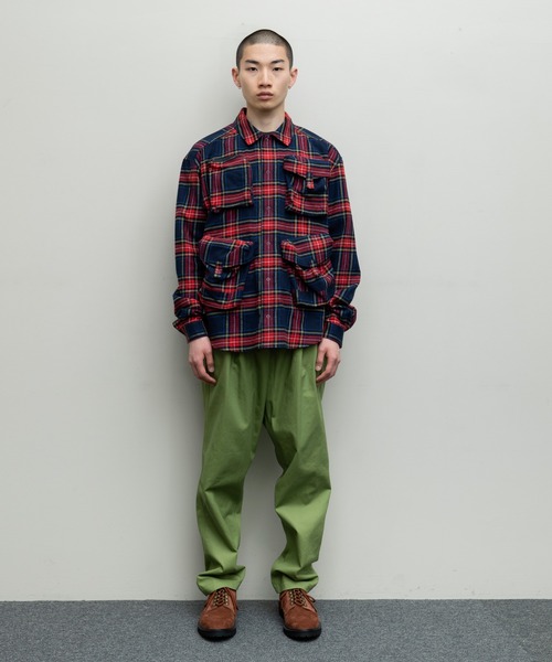 bal（バル）の「【2022秋冬】WASHED TWILL ELASTIC WAIST TROUSER（その他パンツ・メンズ・オフホワイト/ブラック/グリーン/ブラウン/チャコール・LARGE/MEDIUM/X-LARGE）」の18枚目の写真