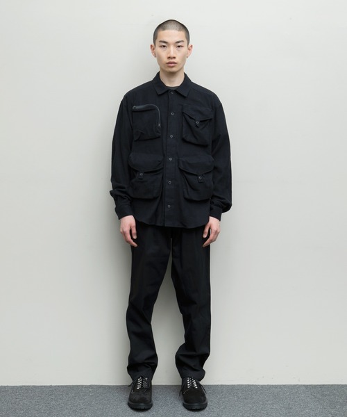 bal（バル）の「【2022秋冬】WASHED TWILL ELASTIC WAIST TROUSER（その他パンツ・メンズ・オフホワイト/ブラック/グリーン/ブラウン/チャコール・LARGE/MEDIUM/X-LARGE）」の14枚目の写真