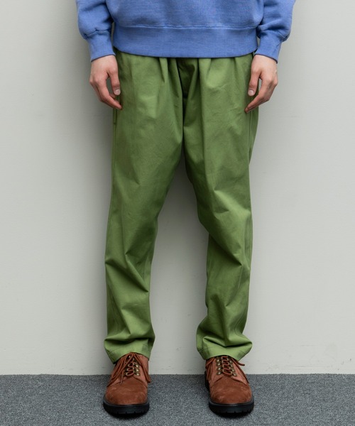 bal（バル）の「【2022秋冬】WASHED TWILL ELASTIC WAIST TROUSER（その他パンツ・メンズ・オフホワイト/ブラック/グリーン/ブラウン/チャコール・LARGE/MEDIUM/X-LARGE）」の8枚目の写真