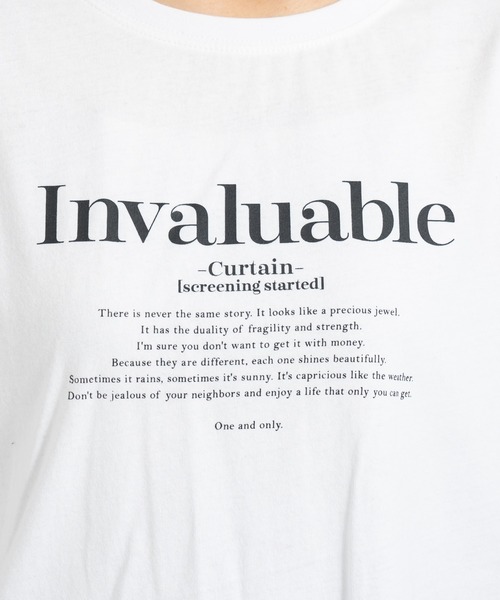 CIAOPANIC TYPY（チャオパニックティピー）の「ロゴプリントノースリーブTee（Tシャツ/カットソー・レディース・グレー系その他/ブラック/ホワイト・ONE SIZE）」の15枚目の写真