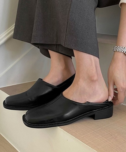 SAPPUN（サプン）の「【LADIES】SAPPUN／Leanoローファー　2345769（ローファー・レディース・ナチュラル/アイボリー/ブラック・X-SMALL/X-LARGE/MEDIUM）」の2枚目の写真