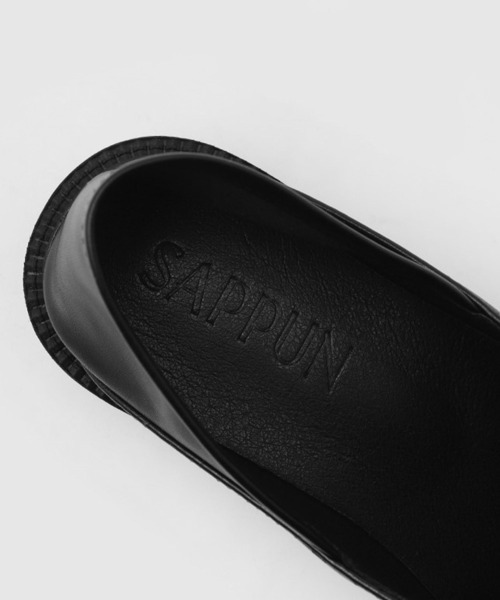 SAPPUN（サプン）の「【LADIES】SAPPUN／Leanoローファー　2345769（ローファー・レディース・ナチュラル/アイボリー/ブラック・X-SMALL/X-LARGE/MEDIUM）」の11枚目の写真