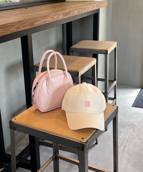 LE MORE(リモア)の「ロゴBキャップ(キャップ・レディース・ブラック/ベージュ/アイボリー/ピンク・FREE)」の2枚目の写真