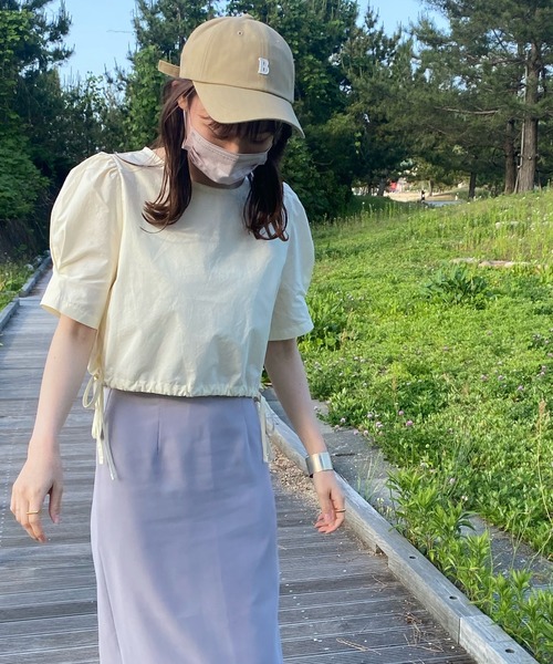 LE MORE(リモア)の「ロゴBキャップ(キャップ・レディース・ブラック/ベージュ/アイボリー/ピンク・FREE)」の7枚目の写真