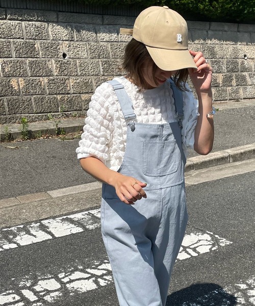 LE MORE(リモア)の「ロゴBキャップ(キャップ・レディース・ブラック/ベージュ/アイボリー/ピンク・FREE)」の10枚目の写真