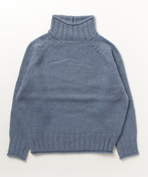 B:MING by BEAMS(ビーミングバイビームス)の「エドワード オフタートルネック プルオーバー(ニット/セーター・レディース・ベージュ/オリーブ/サックスブルー/ピンク/トップグレー/ネイビー/ブルー系その他2/レッド/オレンジ/ブラック・FREE)」の7枚目の写真