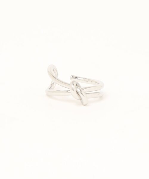 VENCEEXCHANGE（ヴァンスエクスチェンジ）の「変形結びリング（リング・レディース・シルバー/ゴールド・FREE）」の11枚目の写真