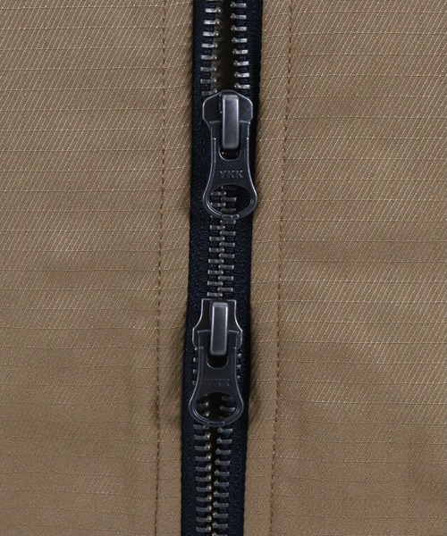 Magine（マージン）の「mj8743- THINSULATE STAND COLLAR MA-1 ジャケット（MA-1・メンズ・ブラック/オリーブ/ベージュ・48/46/44）」の10枚目の写真