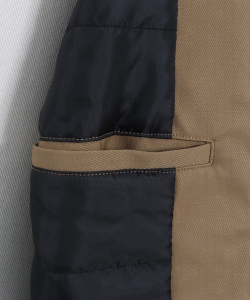 Magine（マージン）の「mj8743- THINSULATE STAND COLLAR MA-1 ジャケット（MA-1・メンズ・ブラック/オリーブ/ベージュ・48/46/44）」の14枚目の写真