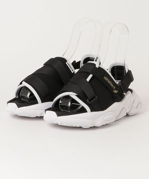 adidas ã¢ãã£ãã¹ OZWEEGO SANDAL ãªãºã¦ã£ã¼ã´ ãµã³ãã« HP3099 CBLK/GDMT/FWHTï¼ãµã³ãã«ï¼ï½adidasï¼ã¢ãã£ãã¹ï¼ã®ãã¡ãã·ã§ã³éè²© 
