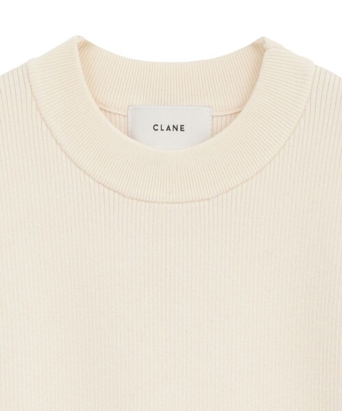 CLANE(クラネ)の「【CLANE/クラネ】SQUARE SLEEVE KNIT TOPS/スクエアスリーブニットトップス 13106-2012(Tシャツ/カットソー・レディース・ホワイト/ブラック/ブラウン/グリーン・1)」の9枚目の写真
