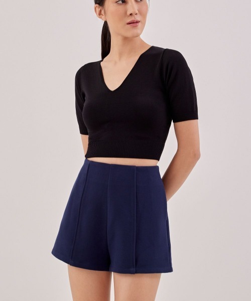 Love,Bonito（ラブボニート）の「ケイラニー ハイウエスト ショート