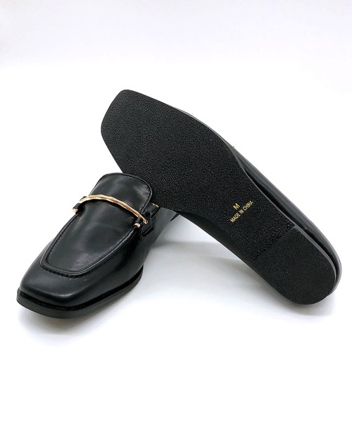 Noubel Voug Relax（ヌーベルヴォーグリラックス）の「ゴールドビットローファー（ローファー・レディース・ホワイト/ブラック/ダークブラウン・S/M/L/LL/3L）」の6枚目の写真