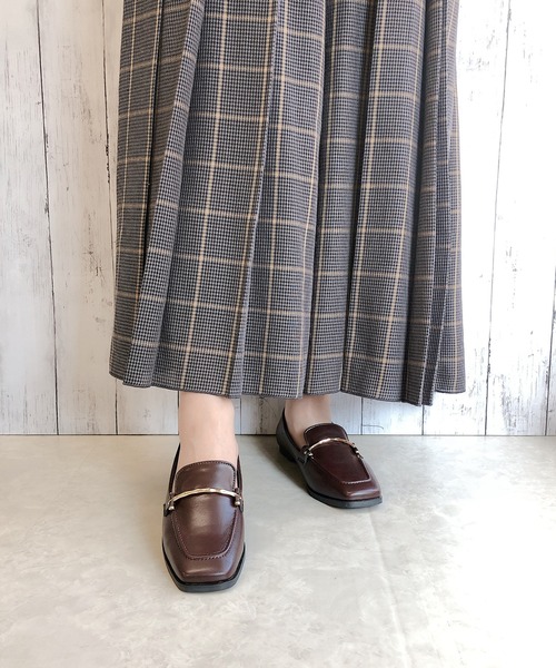 Noubel Voug Relax（ヌーベルヴォーグリラックス）の「ゴールドビットローファー（ローファー・レディース・ホワイト/ブラック/ダークブラウン・S/M/L/LL/3L）」の19枚目の写真