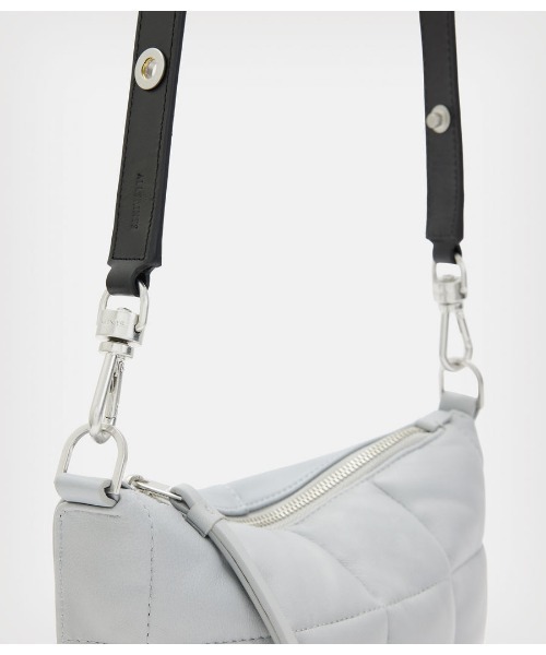ALLSAINTS EVE レザー キルト クロスボディ ショルダー バッグ ALLSAINTS（オールセインツ）の「EVE LEATHER QUILTED CROSSBODY