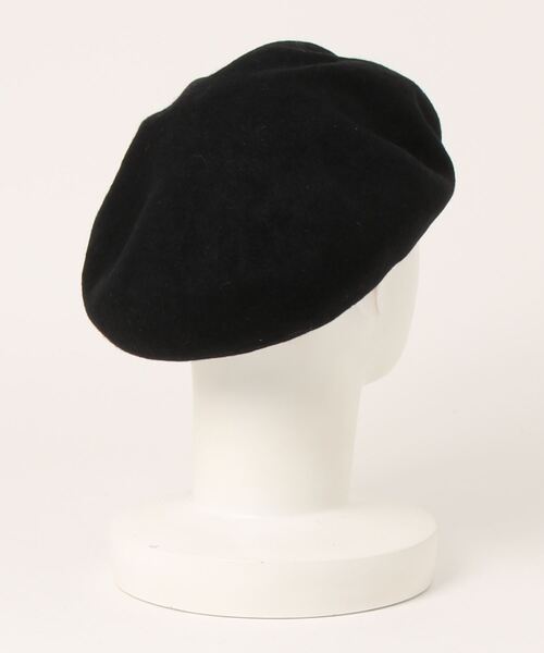 Samansa Mos2（サマンサ モスモス）の「杢バスクベレー帽（ハンチング/ベレー帽・レディース・ブラック/オレンジ/モカ・ﾌﾘ-）」の12枚目の写真