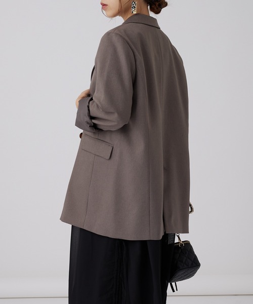 ダブルブレストテーラードジャケット