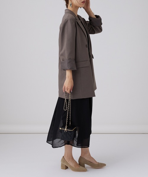 ダブルブレストテーラードジャケット