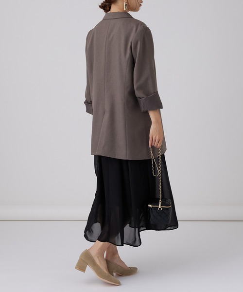 ダブルブレストテーラードジャケット