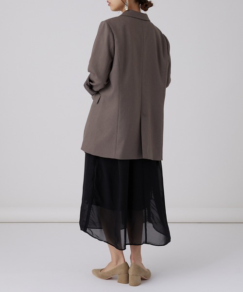 ダブルブレストテーラードジャケット