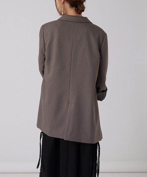 ダブルブレストテーラードジャケット