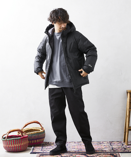 NANGA(ナンガ)の「【NANGA / ナンガ】AURORA DOWN JACKET(ダウンジャケット/コート・メンズ・ブラック/ネイビー/オリーブ/キャメル・MEDIUM/LARGE/X-LARGE)」の5枚目の写真