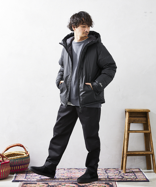 NANGA(ナンガ)の「【NANGA / ナンガ】AURORA DOWN JACKET(ダウンジャケット/コート・メンズ・ブラック/ネイビー/オリーブ/キャメル・MEDIUM/LARGE/X-LARGE)」の6枚目の写真