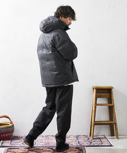 NANGA(ナンガ)の「【NANGA / ナンガ】AURORA DOWN JACKET(ダウンジャケット/コート・メンズ・ブラック/ネイビー/オリーブ/キャメル・MEDIUM/LARGE/X-LARGE)」の7枚目の写真