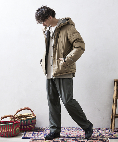 NANGA(ナンガ)の「【NANGA / ナンガ】AURORA DOWN JACKET(ダウンジャケット/コート・メンズ・ブラック/ネイビー/オリーブ/キャメル・MEDIUM/LARGE/X-LARGE)」の13枚目の写真