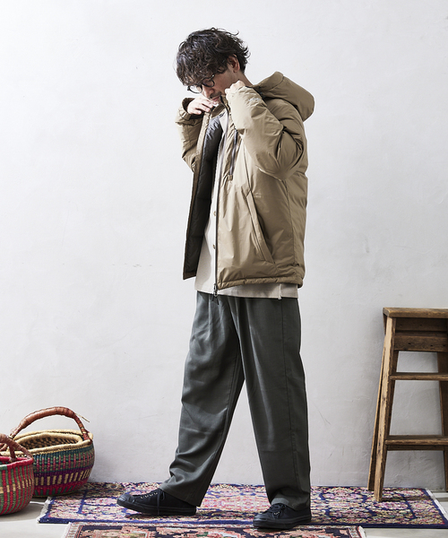 NANGA(ナンガ)の「【NANGA / ナンガ】AURORA DOWN JACKET(ダウンジャケット/コート・メンズ・ブラック/ネイビー/オリーブ/キャメル・MEDIUM/LARGE/X-LARGE)」の14枚目の写真