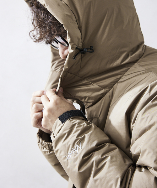 NANGA(ナンガ)の「【NANGA / ナンガ】AURORA DOWN JACKET(ダウンジャケット/コート・メンズ・ブラック/ネイビー/オリーブ/キャメル・MEDIUM/LARGE/X-LARGE)」の18枚目の写真