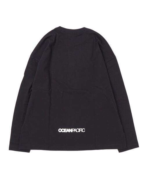 Ocean Pacific(オーシャンパシフィック)の「Ocean Pacific/オーシャンパシフィック Tシャツ 長袖 シャツ フロントビッグロゴ トップス ロンT(Tシャツ/カットソー・レディース・ヘザーグレー/ブラック/ネイビー/ホワイト/ピンク・L/M/XL)」の6枚目の写真