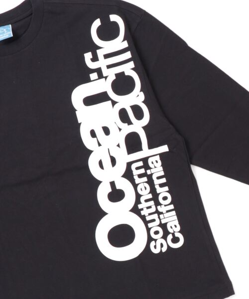 Ocean Pacific(オーシャンパシフィック)の「Ocean Pacific/オーシャンパシフィック Tシャツ 長袖 シャツ フロントビッグロゴ トップス ロンT(Tシャツ/カットソー・レディース・ヘザーグレー/ブラック/ネイビー/ホワイト/ピンク・L/M/XL)」の7枚目の写真