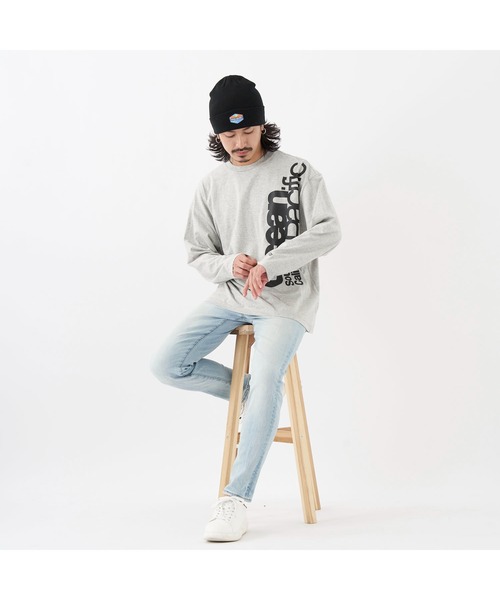 Ocean Pacific(オーシャンパシフィック)の「Ocean Pacific/オーシャンパシフィック Tシャツ 長袖 シャツ フロントビッグロゴ トップス ロンT(Tシャツ/カットソー・レディース・ヘザーグレー/ブラック/ネイビー/ホワイト/ピンク・L/M/XL)」の9枚目の写真