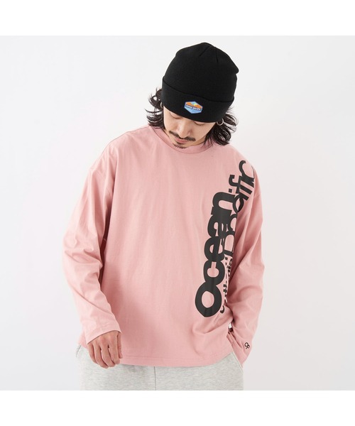 Ocean Pacific(オーシャンパシフィック)の「Ocean Pacific/オーシャンパシフィック Tシャツ 長袖 シャツ フロントビッグロゴ トップス ロンT(Tシャツ/カットソー・レディース・ヘザーグレー/ブラック/ネイビー/ホワイト/ピンク・L/M/XL)」の14枚目の写真