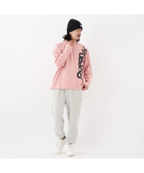Ocean Pacific(オーシャンパシフィック)の「Ocean Pacific/オーシャンパシフィック Tシャツ 長袖 シャツ フロントビッグロゴ トップス ロンT(Tシャツ/カットソー・レディース・ヘザーグレー/ブラック/ネイビー/ホワイト/ピンク・L/M/XL)」の15枚目の写真