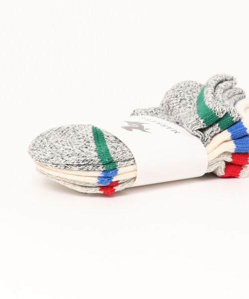 MARKEY'S(マーキーズ)の「3Pセット/ヒールアップラインソックス(15-17cm/18-20cm)(ソックス/靴下・キッズ・マルチ・18-20cm/15-17cm)」の6枚目の写真