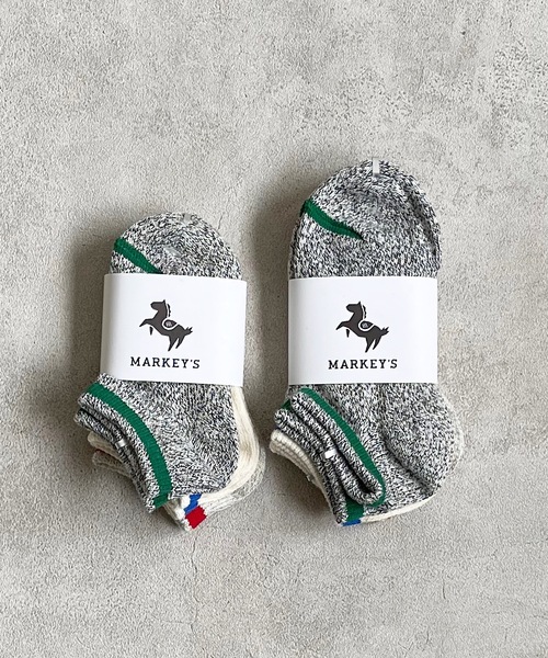 MARKEY'S(マーキーズ)の「3Pセット/ヒールアップラインソックス(15-17cm/18-20cm)(ソックス/靴下・キッズ・マルチ・18-20cm/15-17cm)」の5枚目の写真